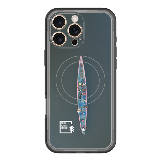 Slim Protection Premium Case with MagSafe［ Green Future Project - Landscape2 ］