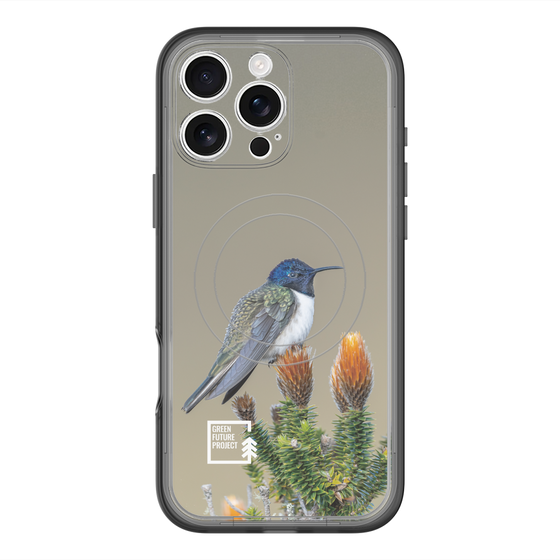 Slim Protection Premium Case with MagSafe［ Green Future Project - Ecuadorian Hillstar ］