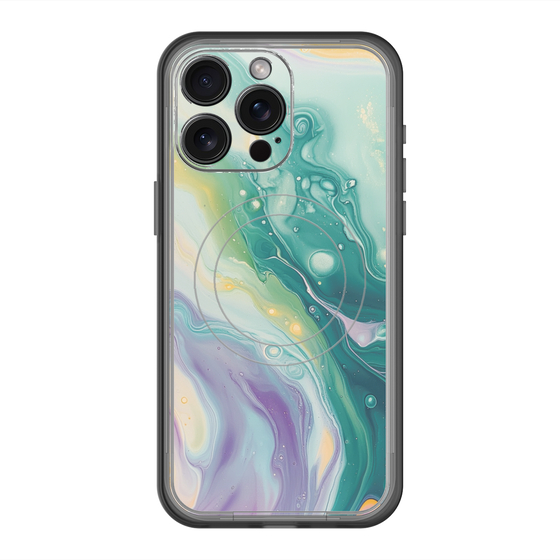Slim Protection Premium Case with MagSafe［ Color Rain - Original - Dusky Forest ］