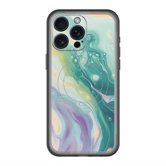 Slim Protection Premium Case with MagSafe［ Color Rain - Original - Dusky Forest ］