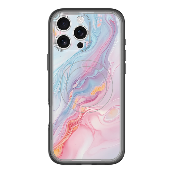 Slim Protection Premium Case with MagSafe［ Color Rain - Original - Dream Veil ］
