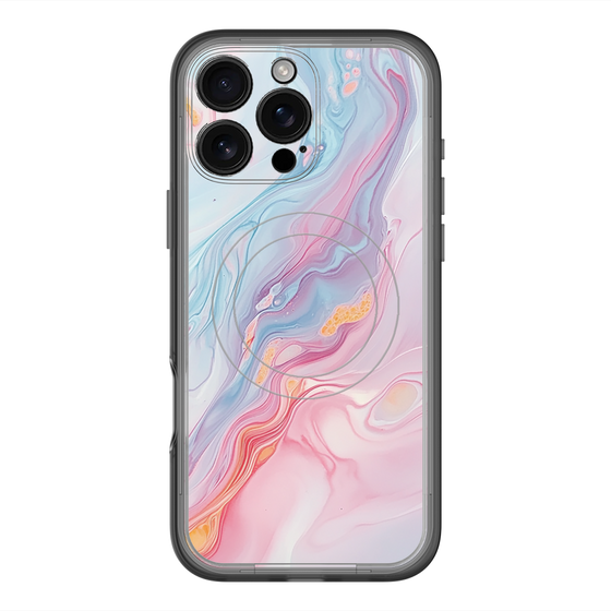 Slim Protection Premium Case with MagSafe［ Color Rain - Original - Dream Veil ］