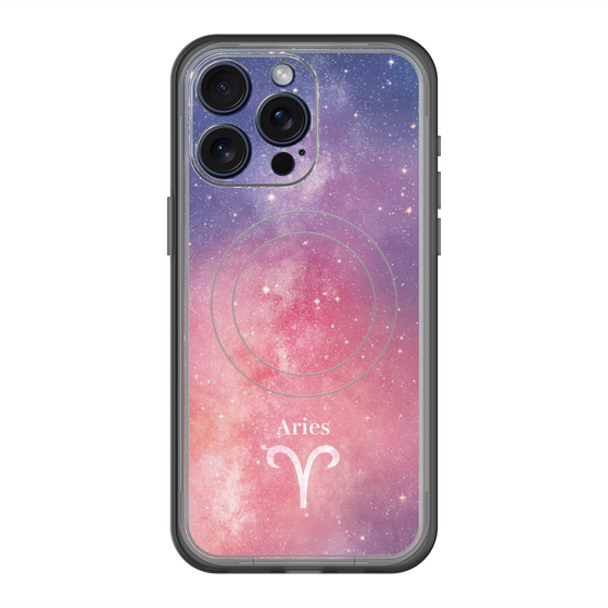 Slim Protection Premium Case with MagSafe［ STARRY SIGNS - Original - Aries ］