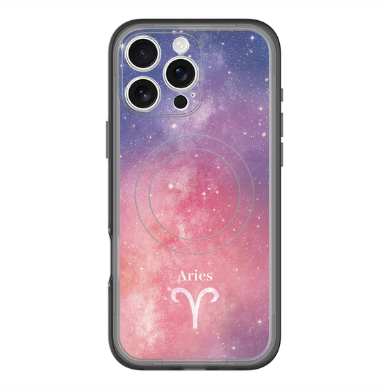 Slim Protection Premium Case with MagSafe［ STARRY SIGNS - Original - Aries ］
