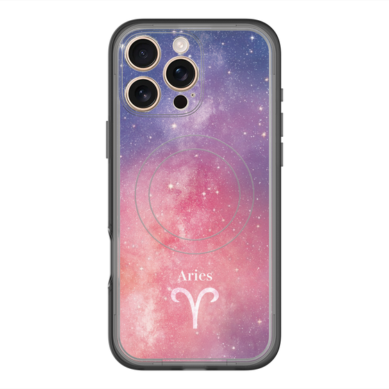 Slim Protection Premium Case with MagSafe［ STARRY SIGNS - Original - Aries ］