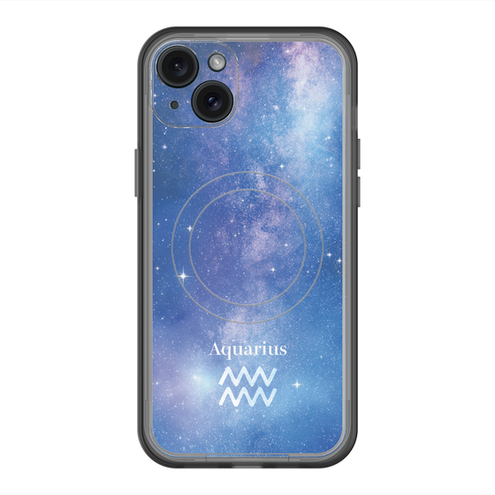 Slim Protection Premium Case with MagSafe［ STARRY SIGNS - Original - Aquarius ］