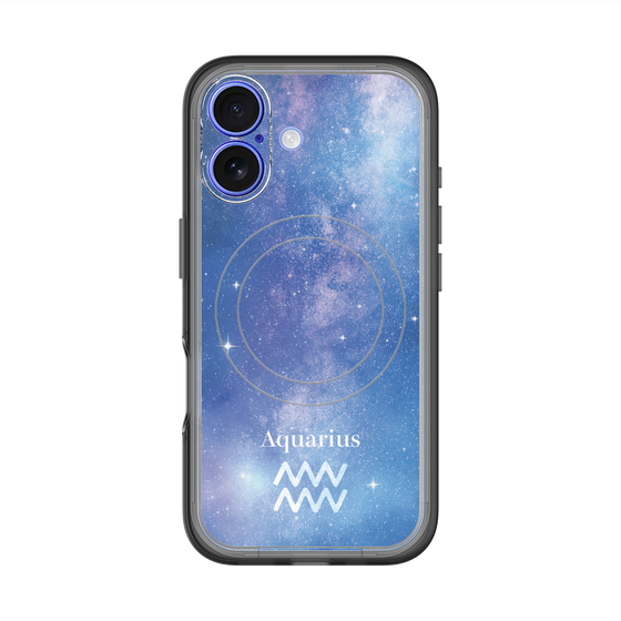 Slim Protection Premium Case with MagSafe［ STARRY SIGNS - Original - Aquarius ］