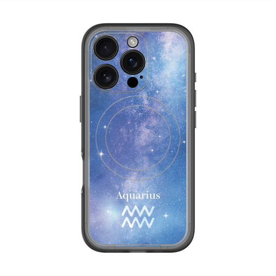 Slim Protection Premium Case with MagSafe［ STARRY SIGNS - Original - Aquarius ］