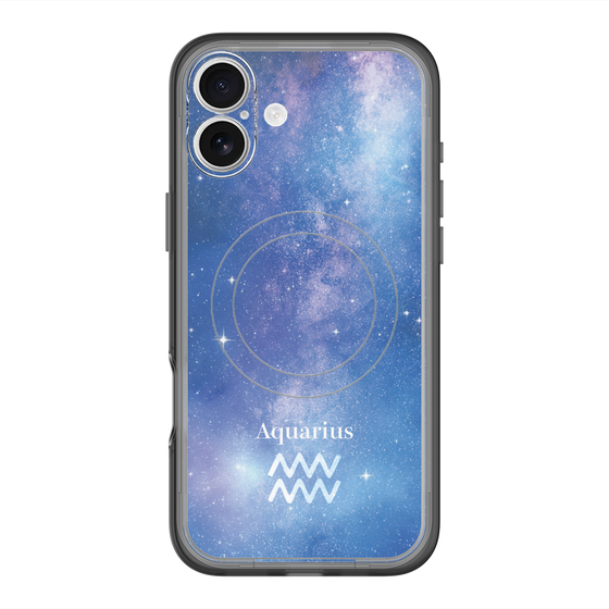 Slim Protection Premium Case with MagSafe［ STARRY SIGNS - Original - Aquarius ］
