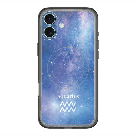 Slim Protection Premium Case with MagSafe［ STARRY SIGNS - Original - Aquarius ］