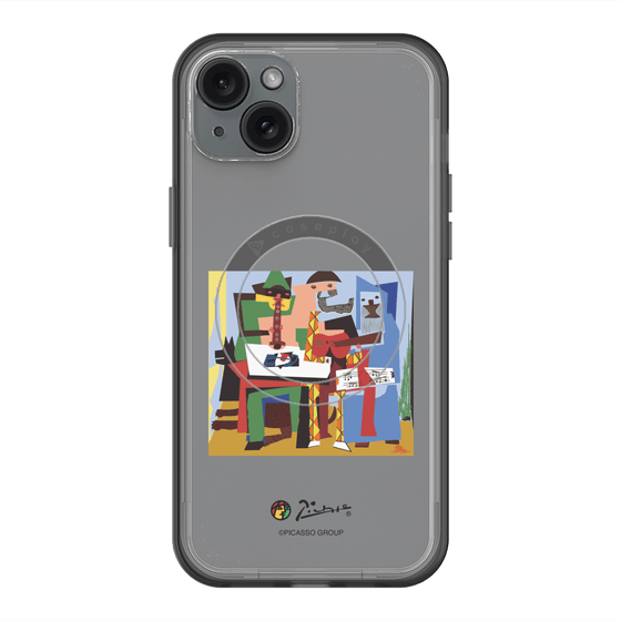 Slim Protection Premium Case with MagSafe［ PICASSO - Three Musicians ］