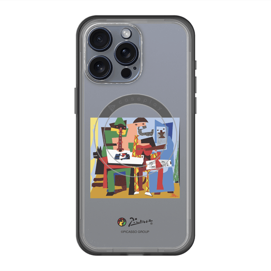 Slim Protection Premium Case with MagSafe［ PICASSO - Three Musicians ］