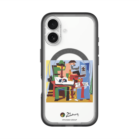 Slim Protection Premium Case with MagSafe［ PICASSO - Three Musicians ］
