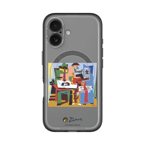Slim Protection Premium Case with MagSafe［ PICASSO - Three Musicians ］