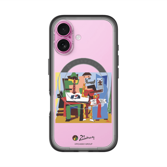 Slim Protection Premium Case with MagSafe［ PICASSO - Three Musicians ］