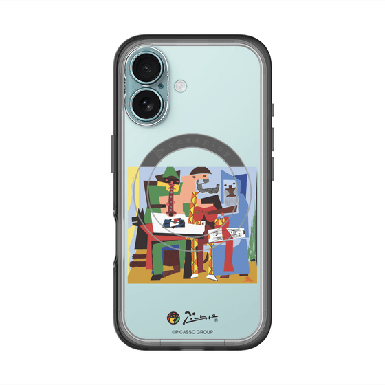 Slim Protection Premium Case with MagSafe［ PICASSO - Three Musicians ］