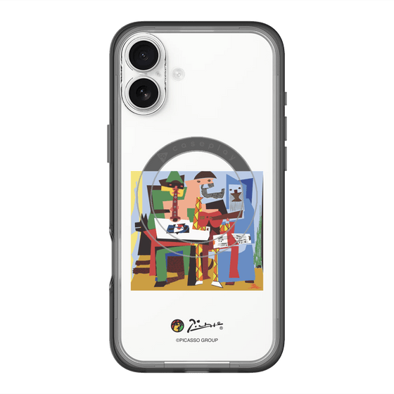 Slim Protection Premium Case with MagSafe［ PICASSO - Three Musicians ］