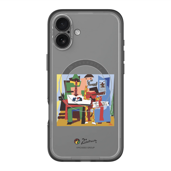 Slim Protection Premium Case with MagSafe［ PICASSO - Three Musicians ］