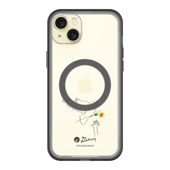 Slim Protection Premium Case with MagSafe［ PICASSO - Dove of Peace ］