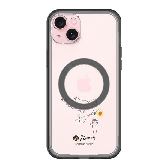 Slim Protection Premium Case with MagSafe［ PICASSO - Dove of Peace ］