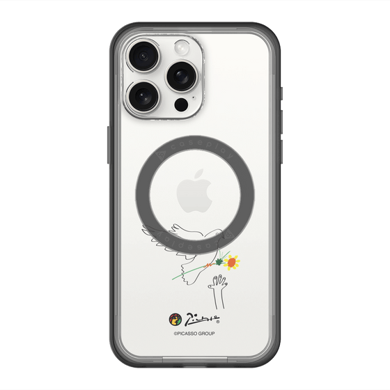 Slim Protection Premium Case with MagSafe［ PICASSO - Dove of Peace ］