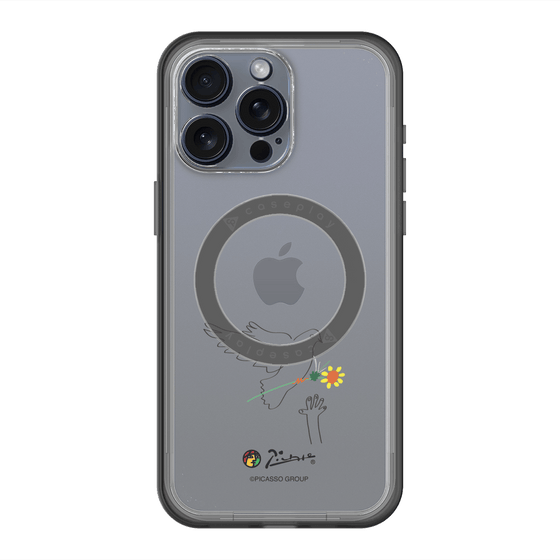 Slim Protection Premium Case with MagSafe［ PICASSO - Dove of Peace ］
