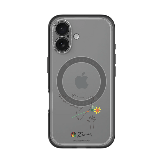 Slim Protection Premium Case with MagSafe［ PICASSO - Dove of Peace ］