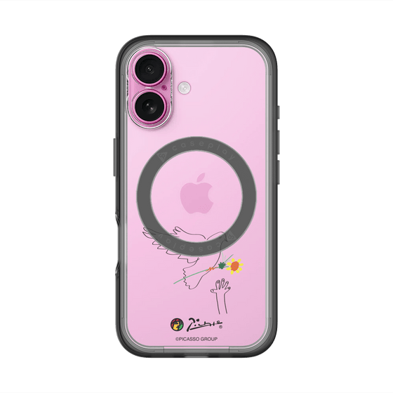 Slim Protection Premium Case with MagSafe［ PICASSO - Dove of Peace ］