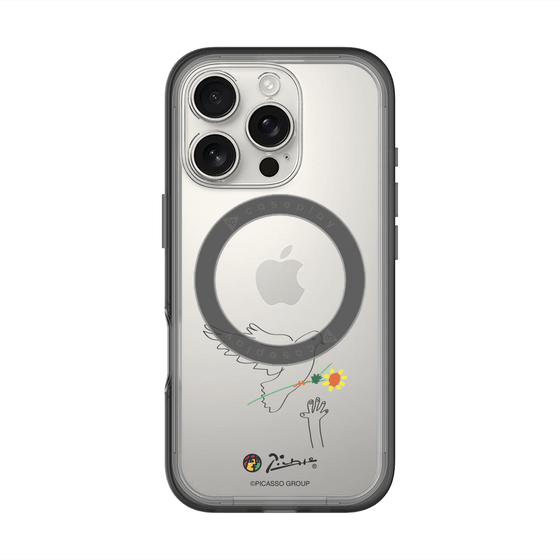 Slim Protection Premium Case with MagSafe［ PICASSO - Dove of Peace ］
