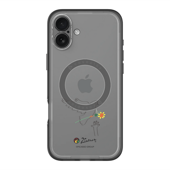 Slim Protection Premium Case with MagSafe［ PICASSO - Dove of Peace ］