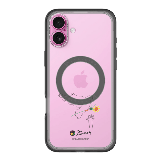Slim Protection Premium Case with MagSafe［ PICASSO - Dove of Peace ］
