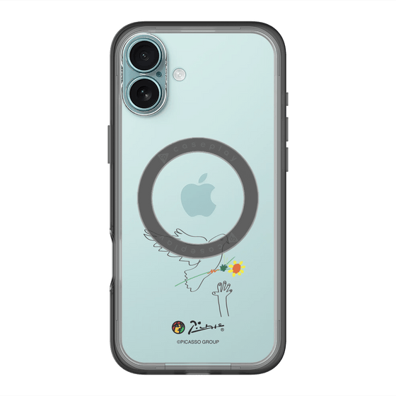 Slim Protection Premium Case with MagSafe［ PICASSO - Dove of Peace ］