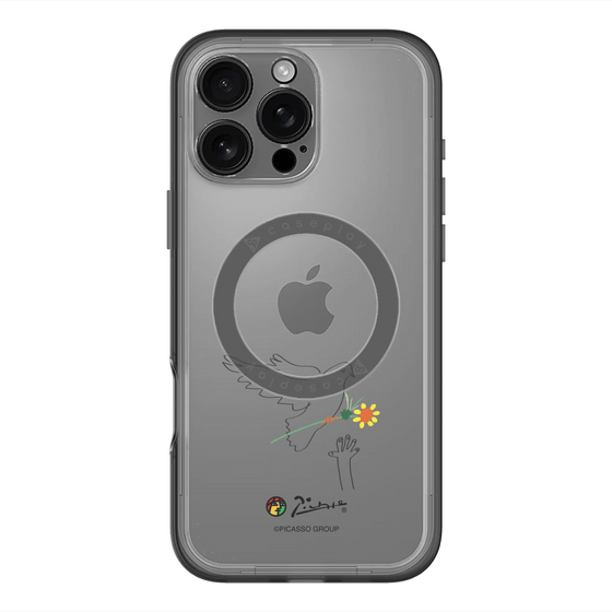 Slim Protection Premium Case with MagSafe［ PICASSO - Dove of Peace ］