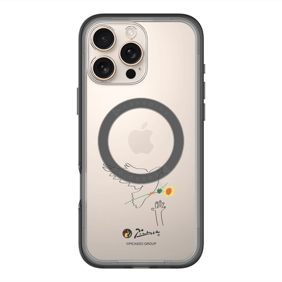 Slim Protection Premium Case with MagSafe［ PICASSO - Dove of Peace ］
