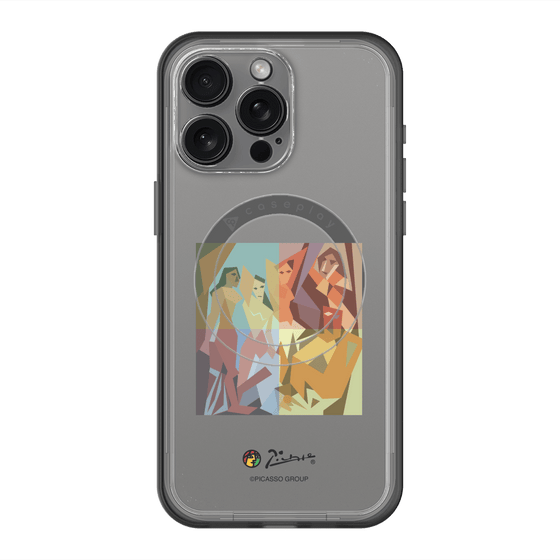 Slim Protection Premium Case with MagSafe［ PICASSO - Les Demoiselles d'Avignon ］