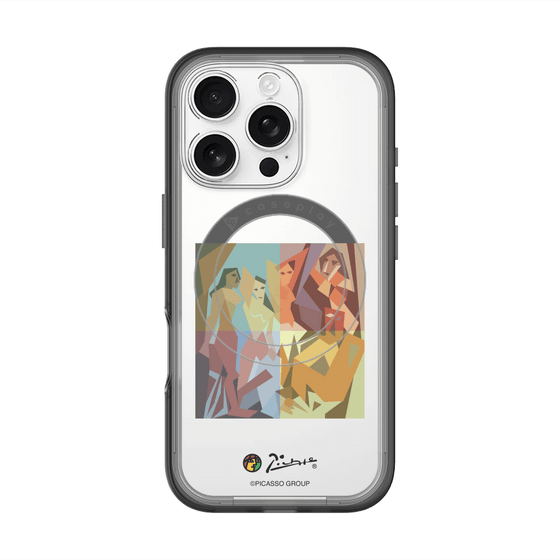 Slim Protection Premium Case with MagSafe［ PICASSO - Les Demoiselles d'Avignon ］