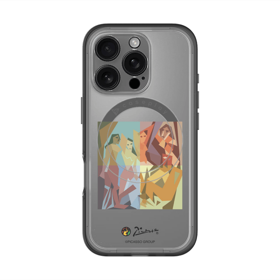 Slim Protection Premium Case with MagSafe［ PICASSO - Les Demoiselles d'Avignon ］