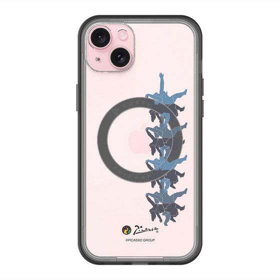 Slim Protection Premium Case with MagSafe［ PICASSO - Running on the Beach ］