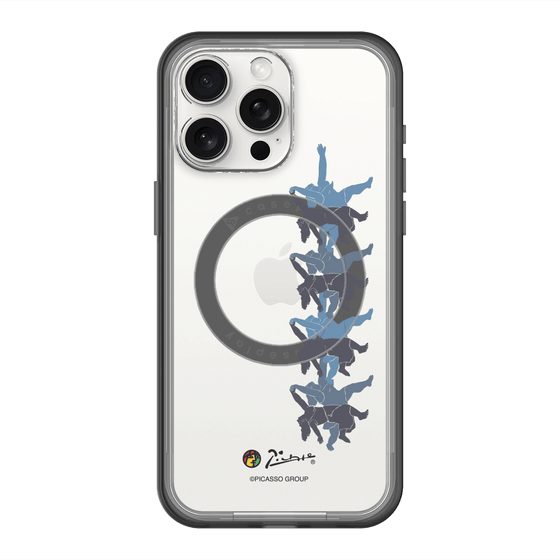 Slim Protection Premium Case with MagSafe［ PICASSO - Running on the Beach ］