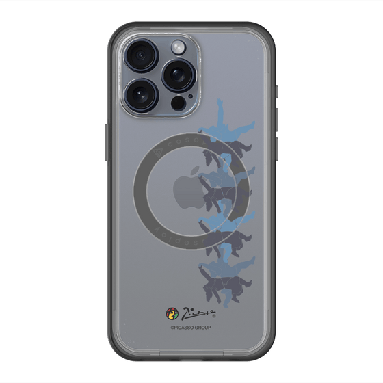 Slim Protection Premium Case with MagSafe［ PICASSO - Running on the Beach ］