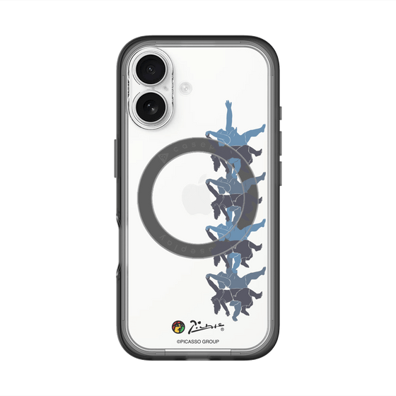 Slim Protection Premium Case with MagSafe［ PICASSO - Running on the Beach ］