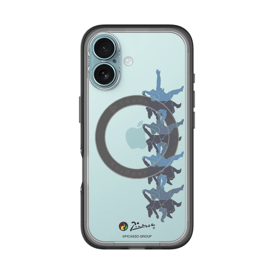 Slim Protection Premium Case with MagSafe［ PICASSO - Running on the Beach ］