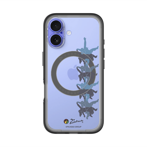 Slim Protection Premium Case with MagSafe［ PICASSO - Running on the Beach ］