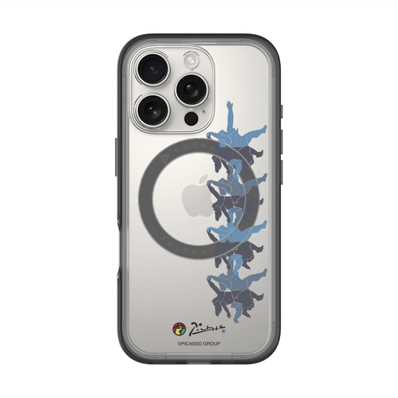 Slim Protection Premium Case with MagSafe［ PICASSO - Running on the Beach ］