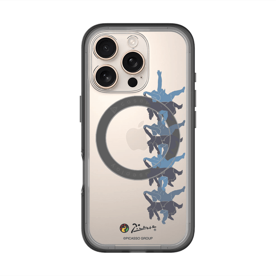 Slim Protection Premium Case with MagSafe［ PICASSO - Running on the Beach ］