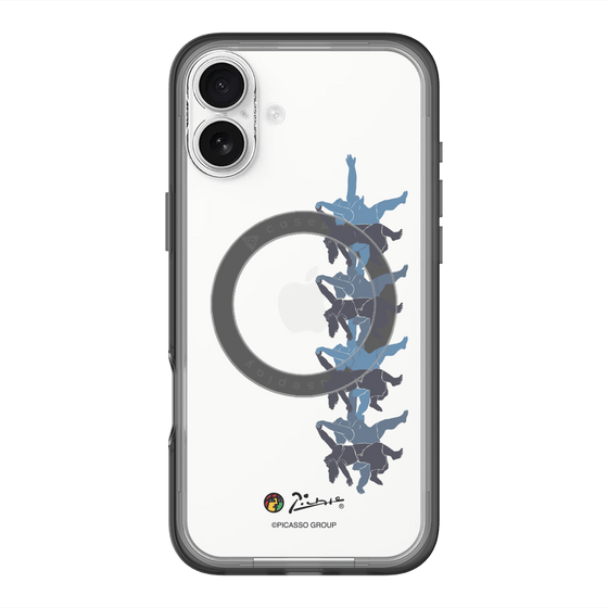 Slim Protection Premium Case with MagSafe［ PICASSO - Running on the Beach ］