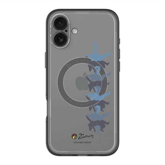 Slim Protection Premium Case with MagSafe［ PICASSO - Running on the Beach ］