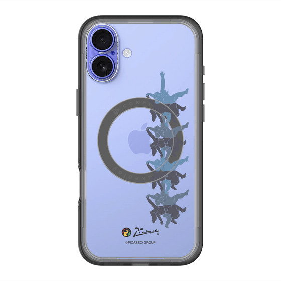 Slim Protection Premium Case with MagSafe［ PICASSO - Running on the Beach ］