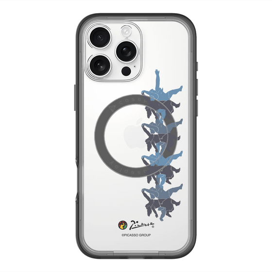 Slim Protection Premium Case with MagSafe［ PICASSO - Running on the Beach ］