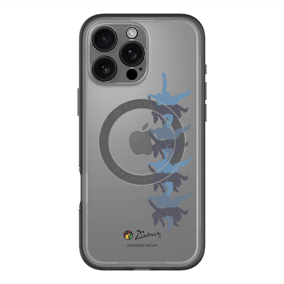 Slim Protection Premium Case with MagSafe［ PICASSO - Running on the Beach ］